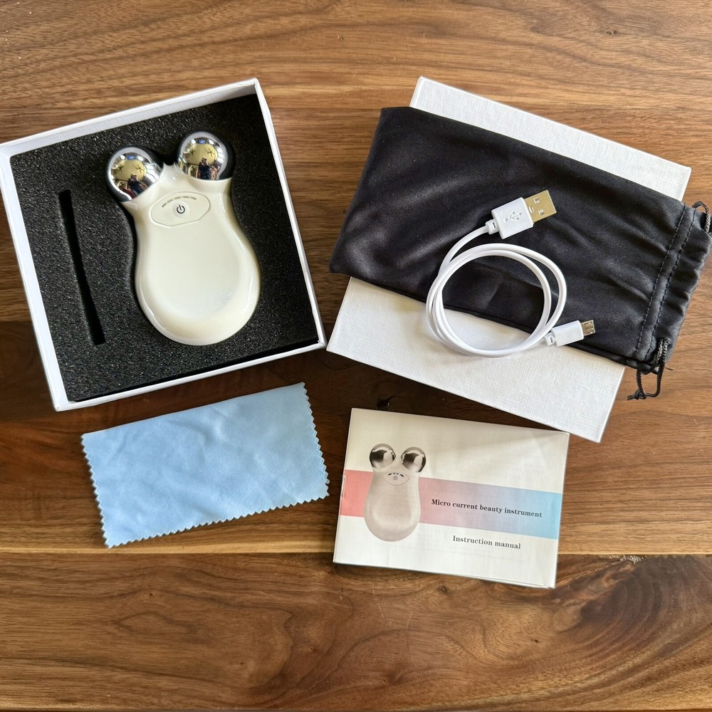 NEW! My Derma Dream Face Massager Facial Lifting Skin Tightening Microsculpt BOX